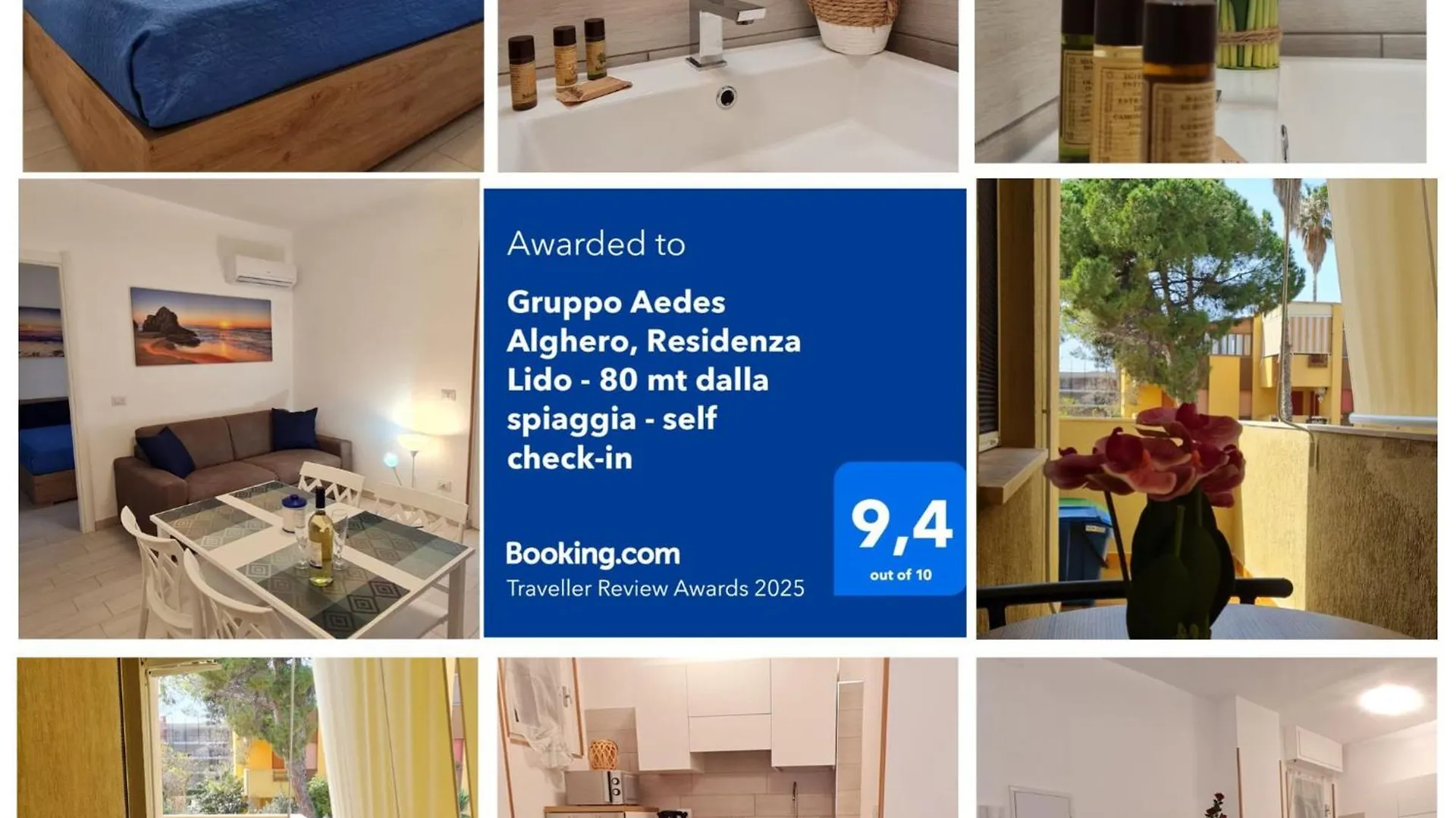 Apartment Gruppo Aedes Alghero, Residenza Lido - 80 Mt Dalla Spiaggia Italy